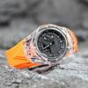 Casio Унисекс Жидкокристаллический/Аналоговый Двойной Дисплей Серия 44,5 мм Черные Часы GA-2100-1A1(Watch4--)