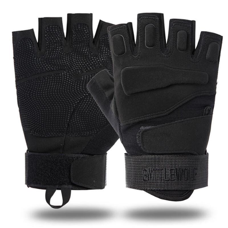 Snow Peak Fox Tactical Half-Finger Outdoor Gloves