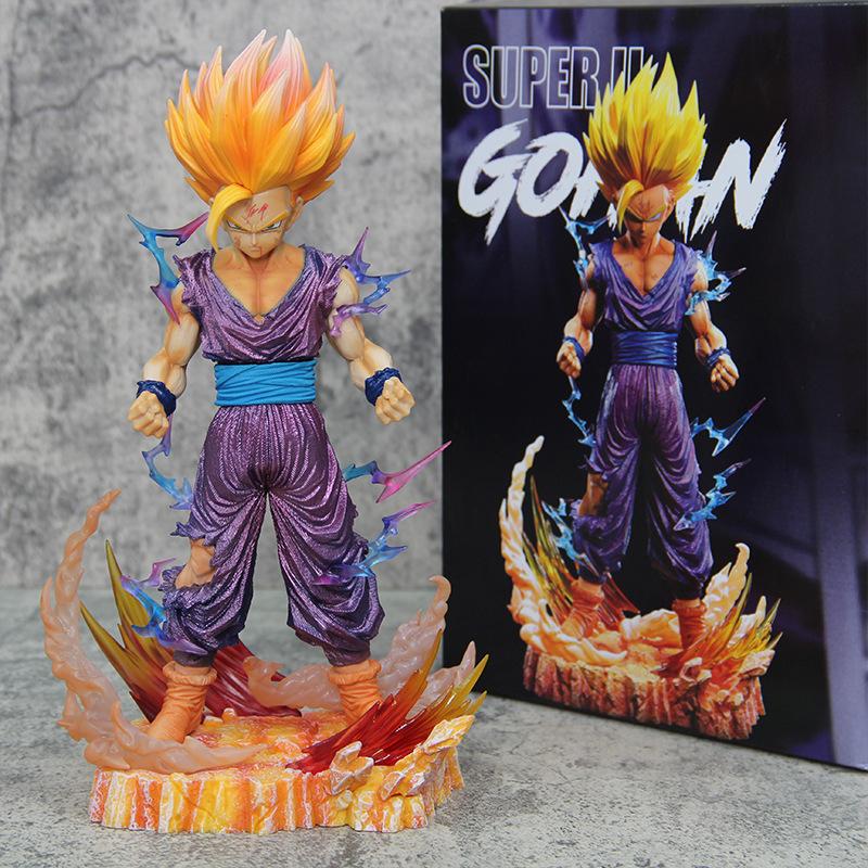Фигурки Dragon Ball Z Фигурка Супер Сайян Гохан Фигурка Действия Набор Кукол Украшение Подарки Красивый Дизайн