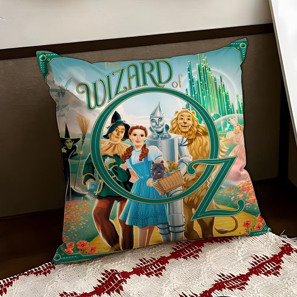 Film The WWizard of OOZ Cushion Cover Reversible Soft Durable Pillow Cover Home Car MultiScene Use for Daily Comfort