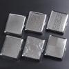 Personalized Men's 20-Capacity Engraved Metal Cigarette Case - Creative and Anti-Pressure Design