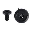 1~10PCS 8mm Hole Door Rivet Plastic Clip Fasteners Black Cars Lined Cover Barbs Rivet Auto Fasteners Retainer Push Pin Clips