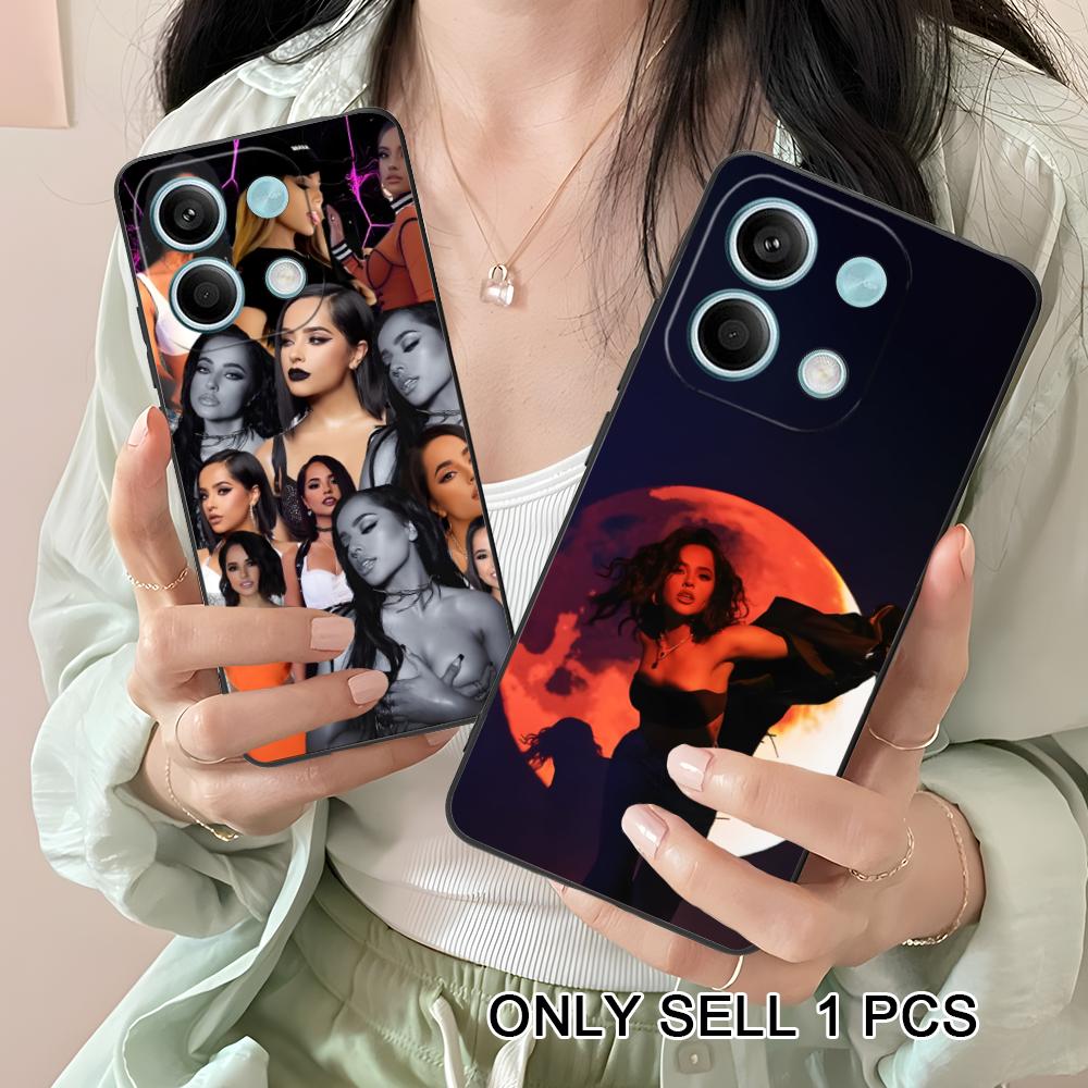 Модный матовый чехол из ТПУ Becky G для мобильного телефона Xiaomi Redmi Note 14 13 12 11 S Pro Plus 4G 5G, цветная печатная крышка