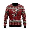 Свитер Cow Lovers Ugly Christmas для женщин, одежда в стиле хип-хоп для мужчин, уличная одежда Kawaii для девочек, пуловеры, повседневные толстовки из полиэстера