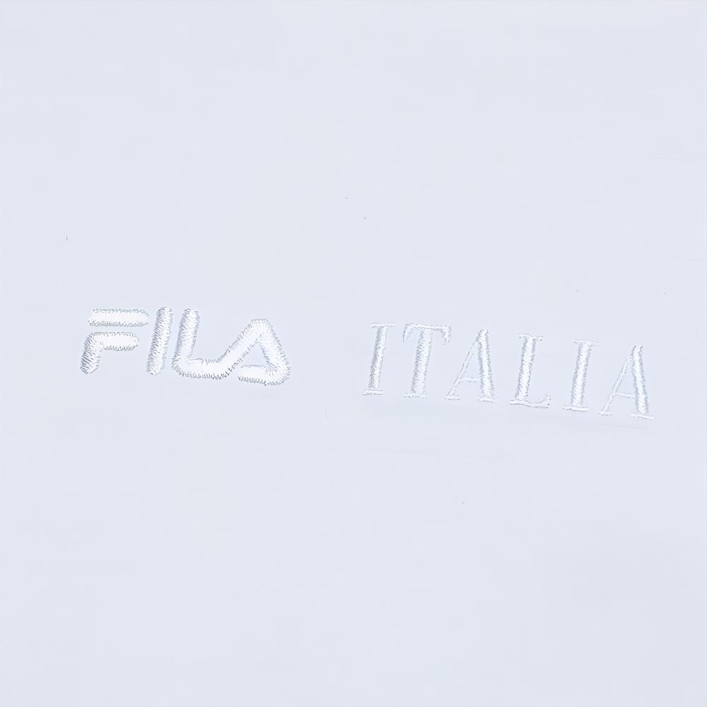 Fila Трендовая повседневная мода Универсальная футболка с коротким рукавом обычного кроя Женские топы Белый F11W524110F-WT