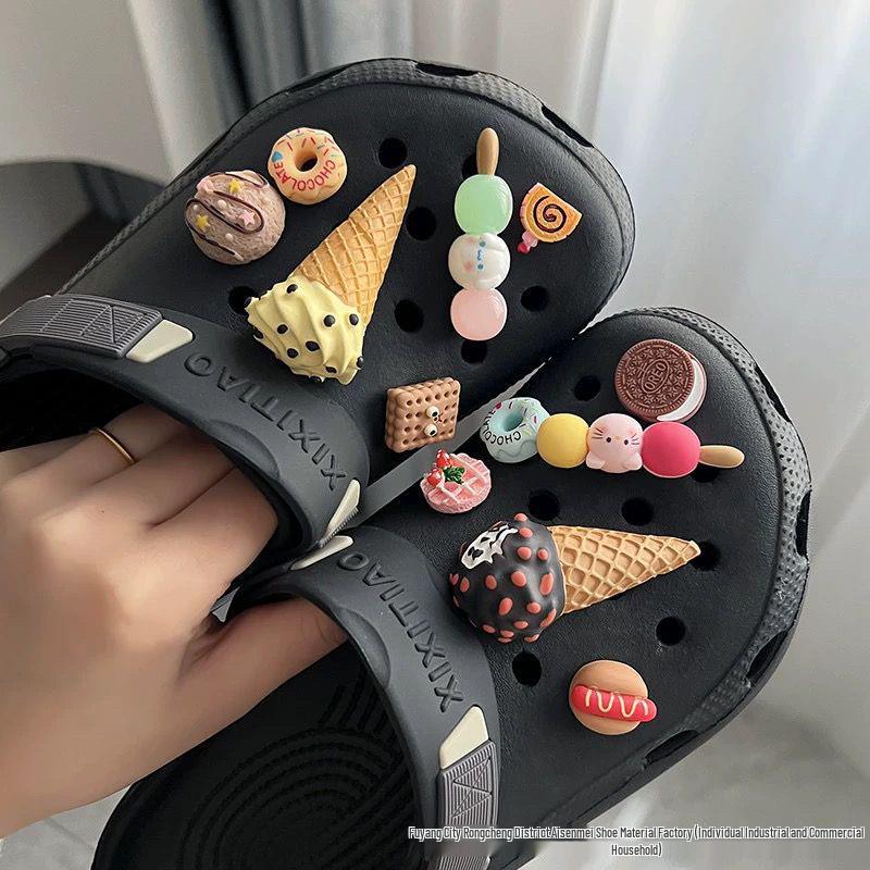 Cute Cartoon Shoe Charms: Kids' Croc Accessories, 3D Snap-On Flower Decorations for Boys & Girls