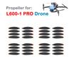L600-1 PROLarge Screen RC Drone Original Propeller Spare Part Wing Maple Leaf L600-1PRO Rotor Accessory 8PCS/Set