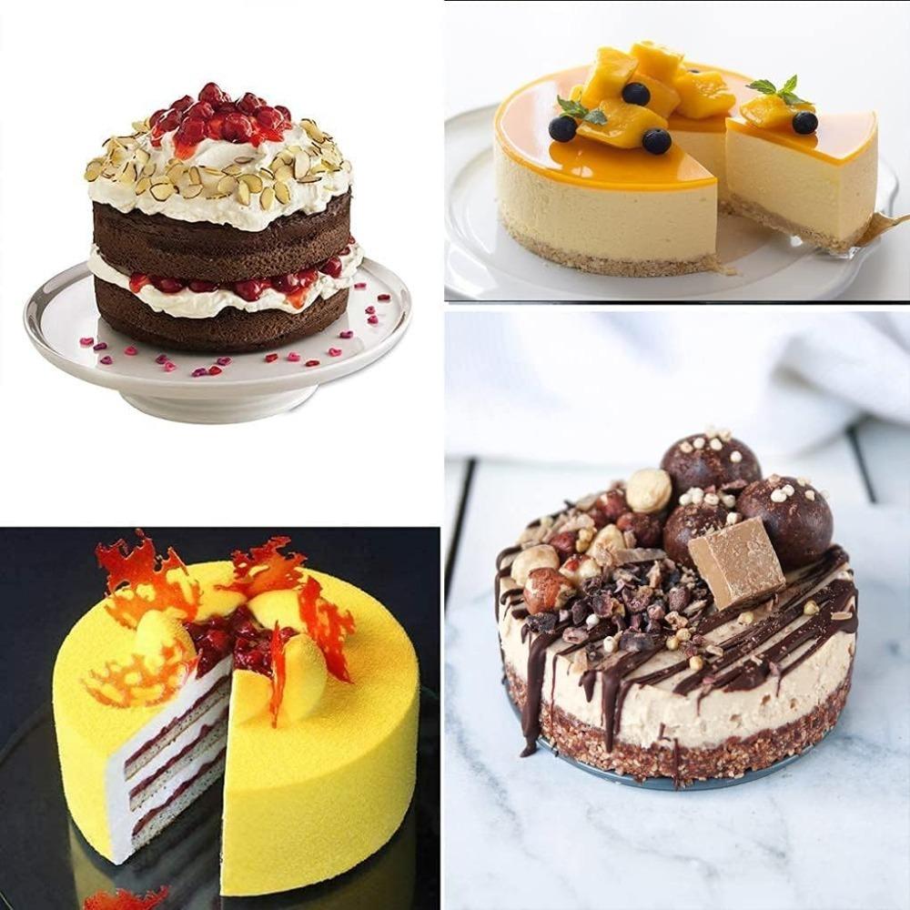Silicone Cake Mold Easy To Clean Tray for Baking, Kitchen Baking Mold Non-stick Baking Tray Cake 6/8/10 Inch Baking Tools