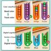 Новый детский магнитный лабиринт, шарик для ходьбы, классификация по цвету, тренировка концентрации внимания ребенка, развитие мышления для обучения письму, игрушка-головоломка