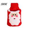 Winter Essentials 1000/2000ML Christmas Hot Water Bottle, Cartoon Bag with Knit Lightweight Cover, Long Lasting Heat Retention, Warm Safe Bottle