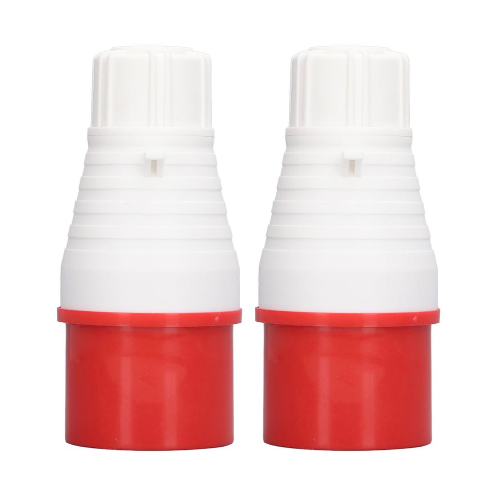 2Pcs Industrial Plug 5 Pin 32A IP44 Waterproof Replacement Sockets PP Brass 220?380V 240?415V