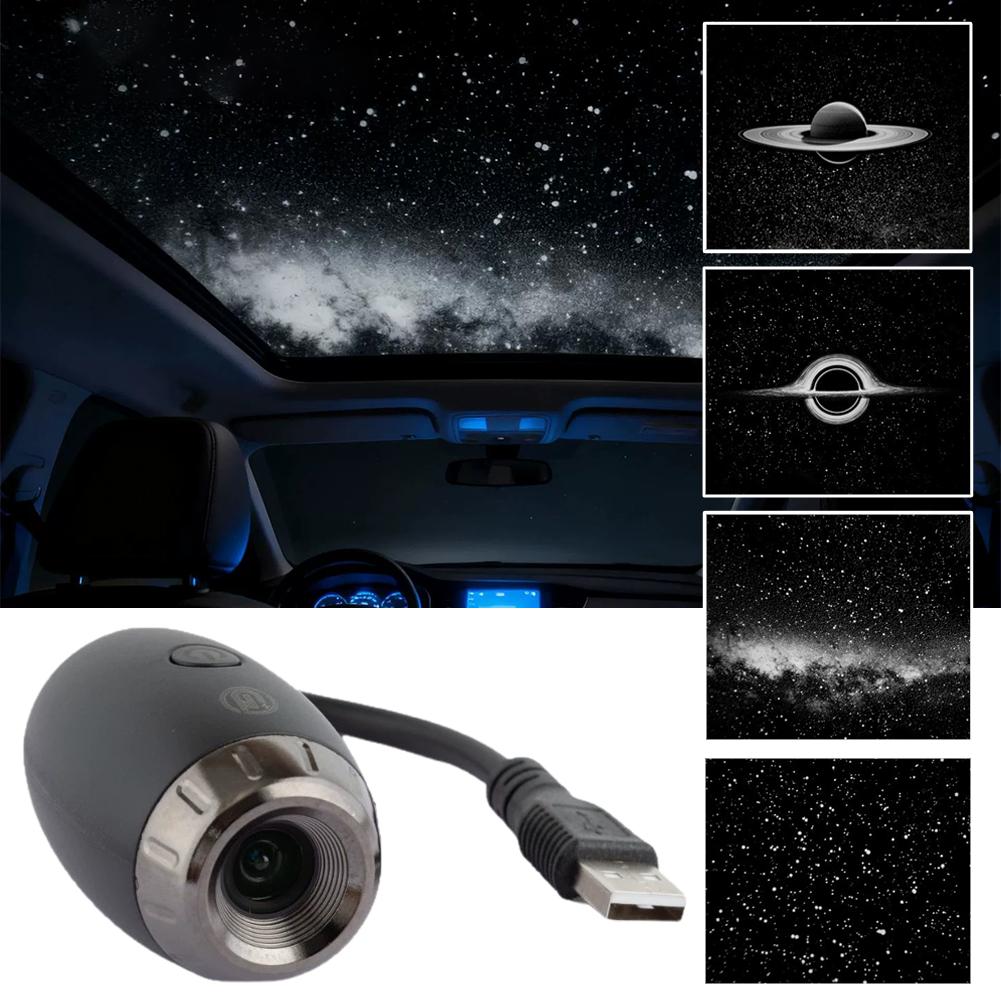 Car-mounted Galaxy Ambient Light Countless Stars Ambient with Small Night Light 1PCS Lightweight Decor Scent, U8E3