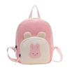 Cartoon Bear Children's Handbags Canvas Kids Travel Bag Cute Kids Backpack  for Teenager