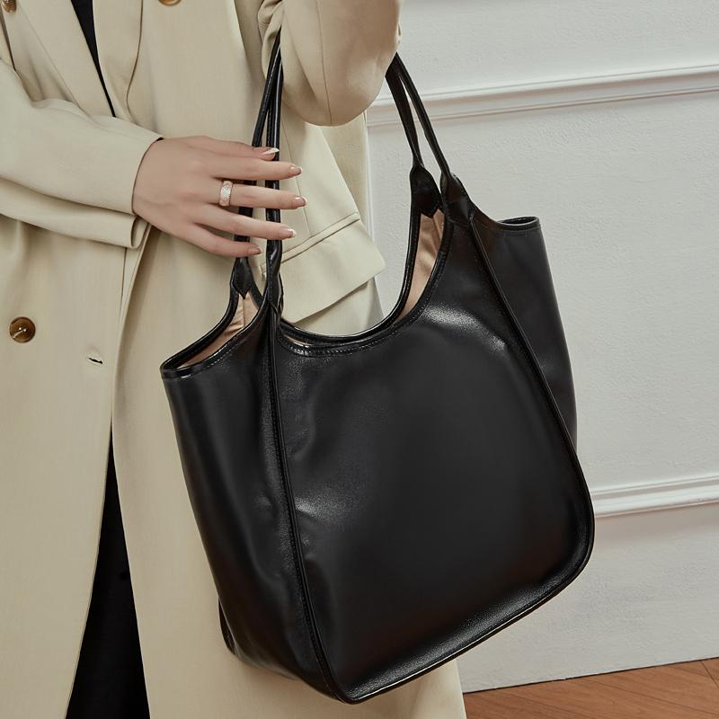HIFASHION Натуральная Кожа Женские Сумки Через Плечо Ретро Большая Вместимость Коровья Кожа Хобо Сумки Большой Ведро Шоппинг Путешествия Сумка-Тоут Сумки