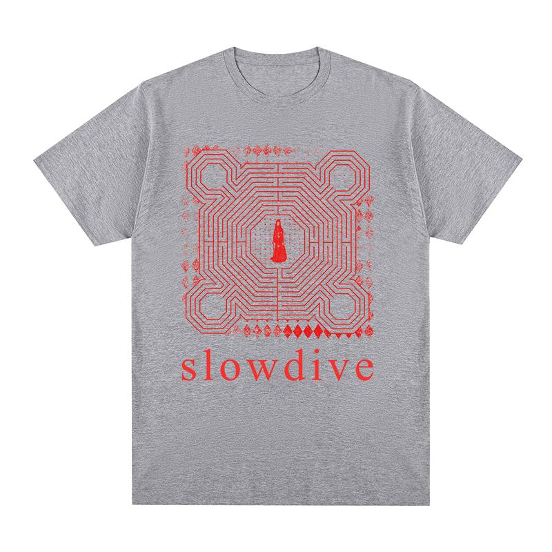 Slowdive Винтажная футболка Тур 90-х Shoegaze Ride Хлопок My Bloody Valentine Мужская футболка Новая ФУТБОЛКА Футболка Женские Топы Унисекс