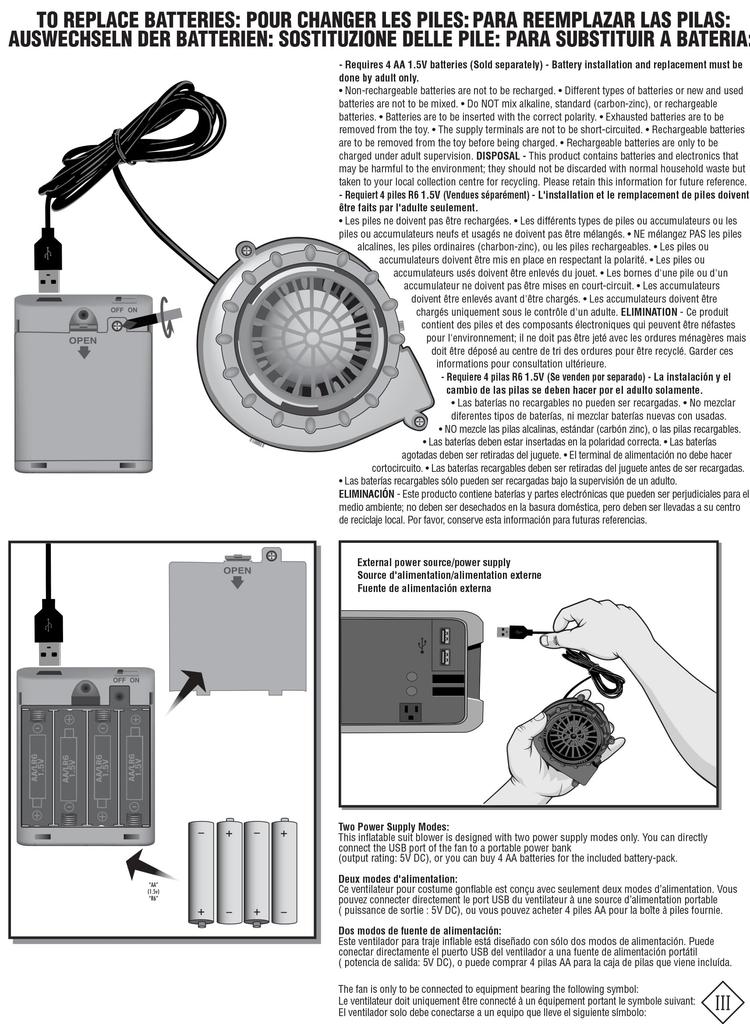 Adult Jurassic World Inflatable One Size Rubie's T-Rex Costume,