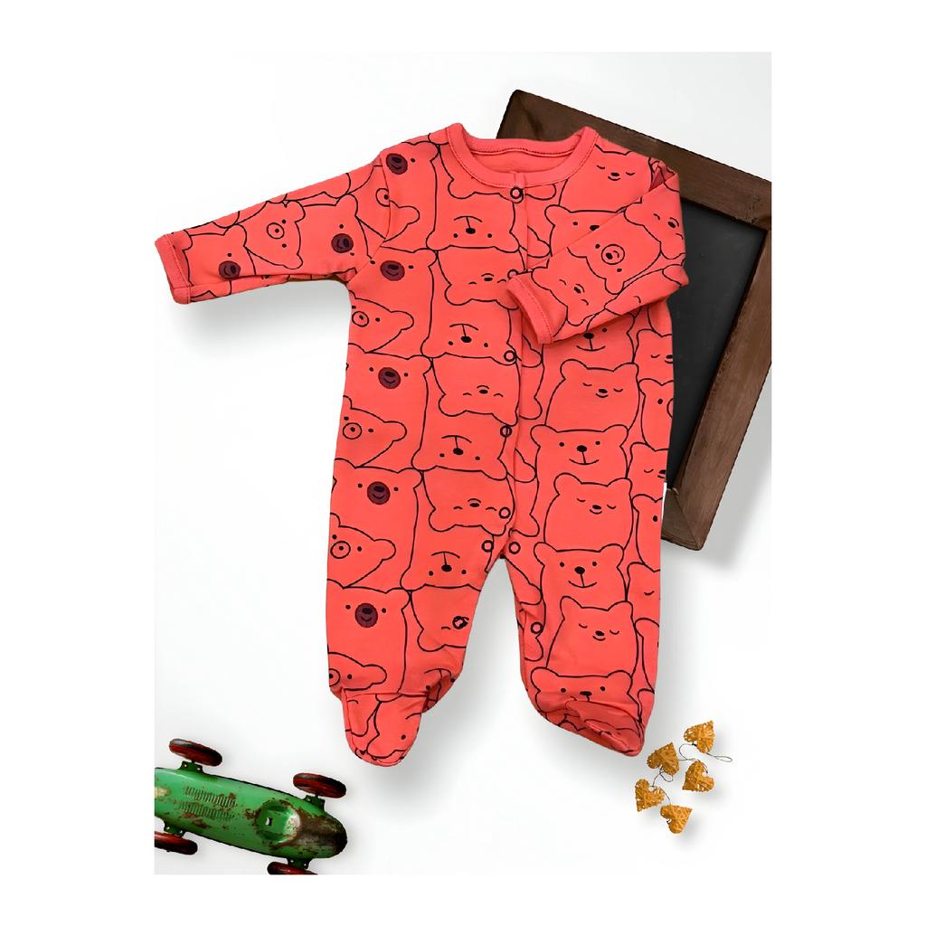 Детский комбинезон из 3 предметов из 100% натурального хлопка Sweet Cat — 1,0, 4 сезона, 0–18 месяцев