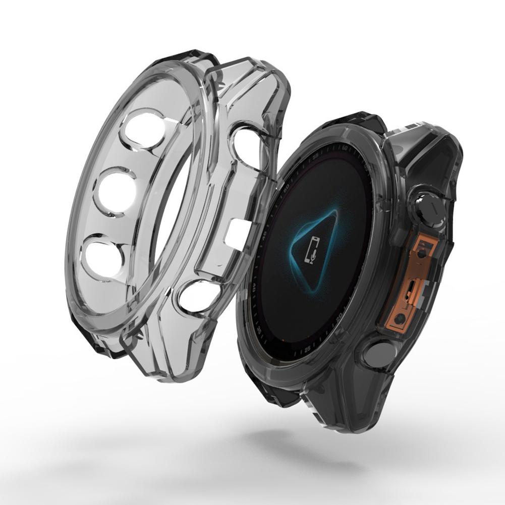  Protector Case For Garmin Fenix 8 51MM E Bumper Cover 43MM Protective Fenix Watch So Q0U8