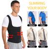 Men Waist Trainer Sweat Vest Corset Sauna Suit Slimming Body Shaper Workout Tank Tops Tummy Control Shapewear Compression Shirt