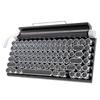 OUSEITECH Механическая Синяя LED Водонепроницаемая Совместимая Ретро Стильная для Использования Клавиатура в Стиле Пишущей Машинки, Переключатели, Подсветка, Hot-Swap, 83-клавишная