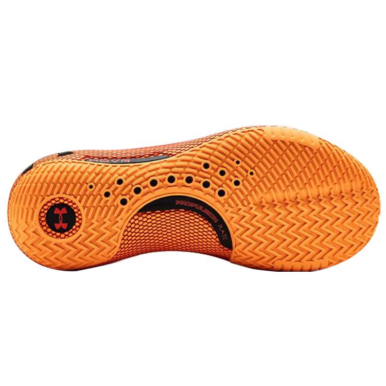 Under Armour HOVR Havoc 2 'Red Glow Orange' (Unisex) Red / Glow Orange Basketball Shoes 3022050 600