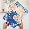 Painting Japanese Wave Printed Poster Customized Wall Art Retro Vintage Metal Tin Signs for Home Office Decor Bar Accessories