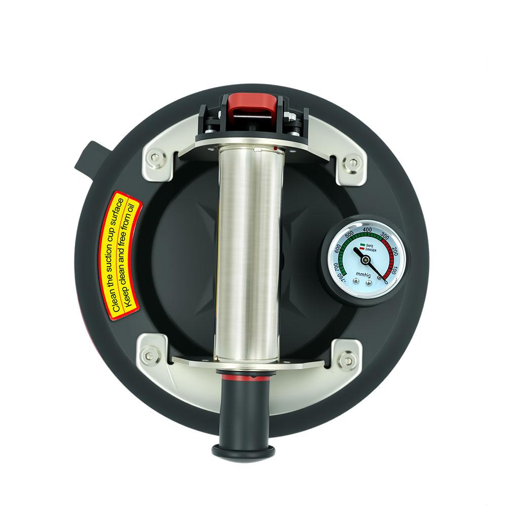 2026 Upgrade 250kg Carrying Capacity Vacuum Suction Cup with Stainless Steel Metal Handle for Moving Glass and Tiles