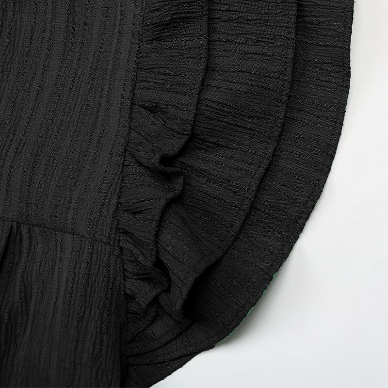 GMXIA Women's Fashion Summer Spring Solid Color Print Short Sleeve V-Neck High Waist Casual Dresses