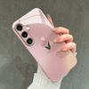 Чехол для телефона с рисунком розовых тюльпанов Стеклянный чехол для Samsung Galaxy S26 S25 S24 S23 S22 S21 FE Ultra Plus Ударопрочный Мужской стиль