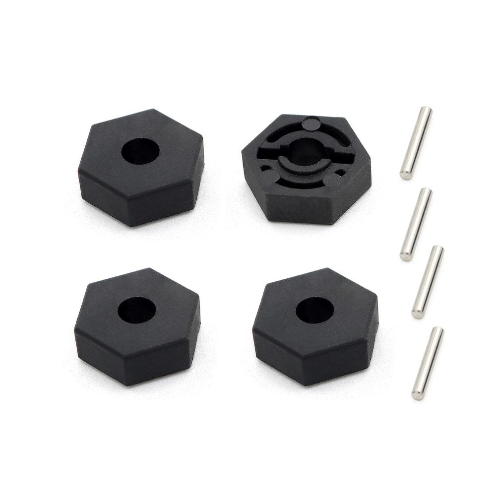 ZD Racing MT16 1/16 RC Car Parts Wheel Hex Adapter Nuts 12mm Set Vehicles Models Spare Accessories 16041