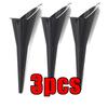 3pcs Motorcycle Long Stem Funnel Gasoline Oil Fuel Filling Tools Anti-splash Plastic Funnel Car Refueling Tools Auto Accessories