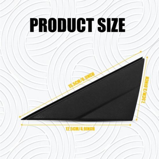 Fender Pillar Trim Mirror Corner Molding for 16-20 Hyundai Tucson 86190-D3000 EK