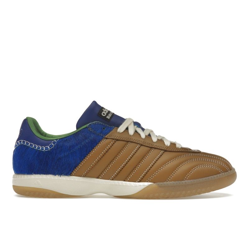 Wales Bonner X Adidas Samba Millennium Nappa Pack - Коричневый Королевский синий Унисекс Кроссовки Поставщик-Цвет IF6704