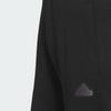 Adidas FW24 Серия спортивных костюмов с небольшим логотипом, модные удобные универсальные трикотажные спортивные брюки с эластичными манжетами, женские плавки черного цвета JJ3561