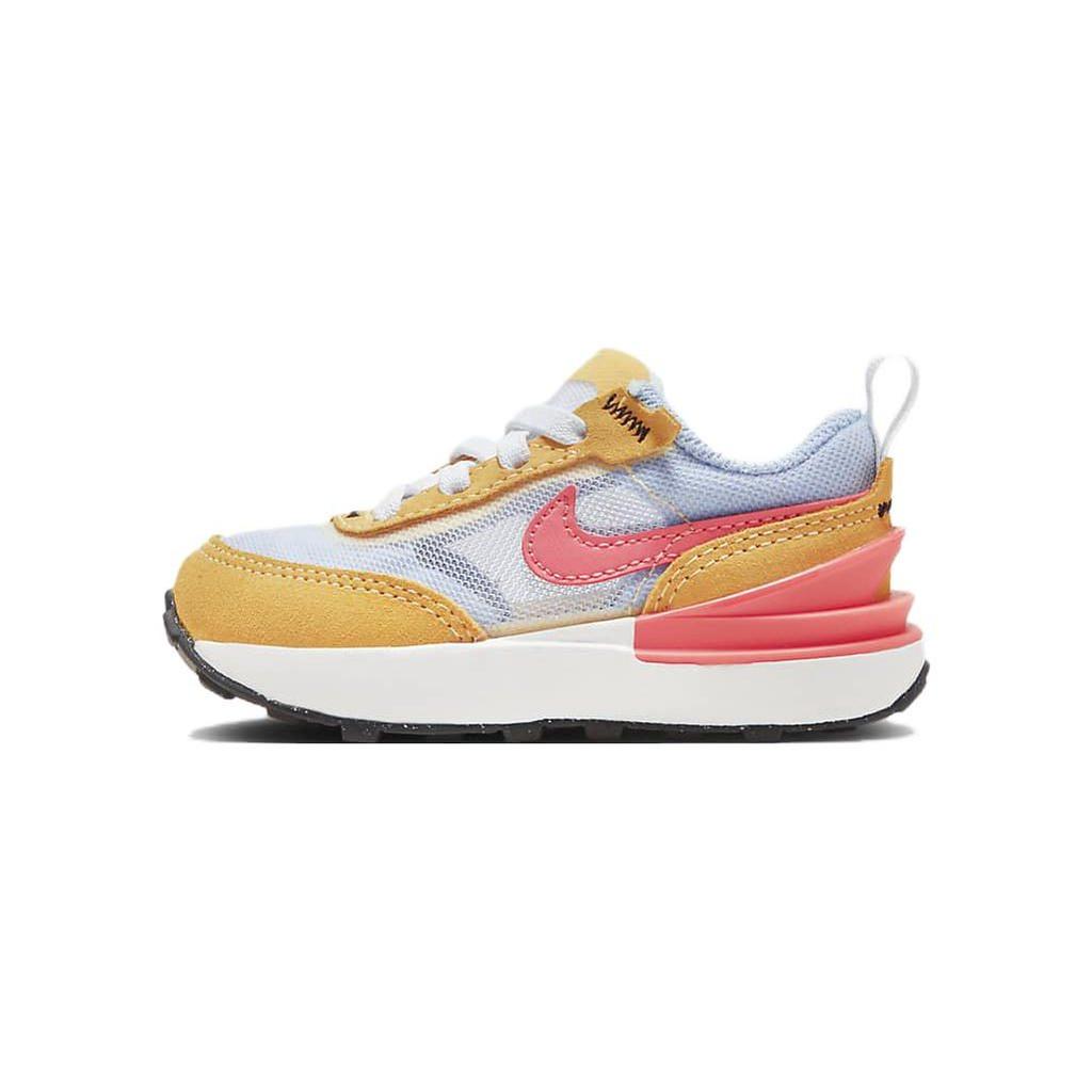 Nike Waffle One TD Cushioning, Wear Resistant Low top Baby & Toddler Shoes Orange Red Infant And Toddler DC0479-700