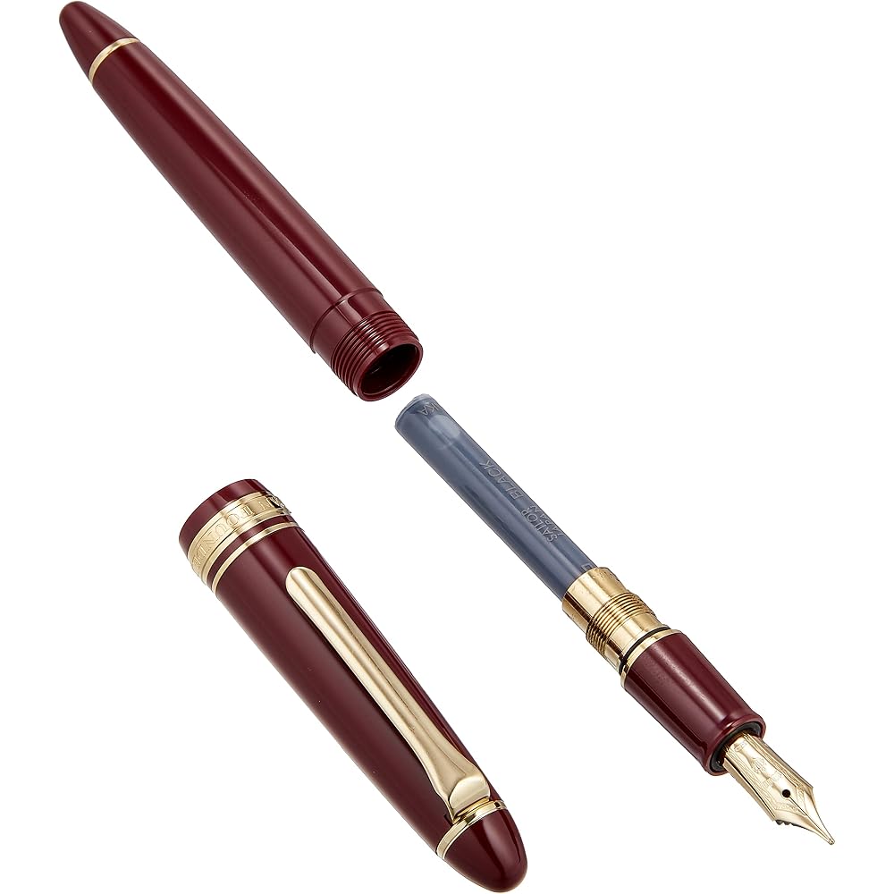 Перьевая ручка Sailor Profit Casual Gold Trim Red Bold 11-0570-630