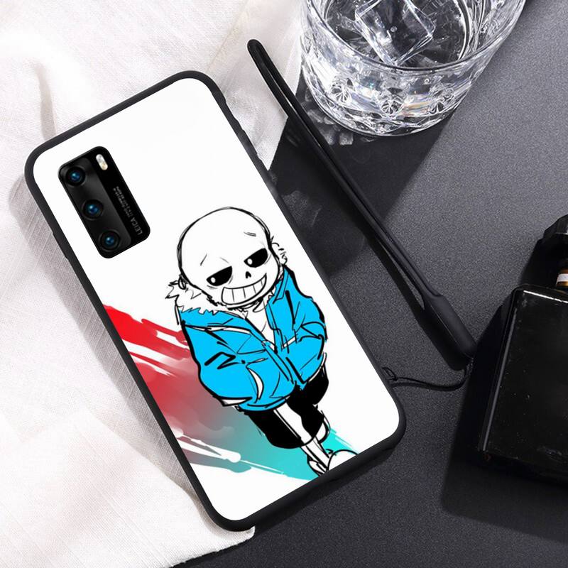 Чехол для телефона с крутой игрой Undertale Sans для Huawei Y6 Y7 Y9 Prime 2019 Y9s Mate 10 20 40 Pro Lite Nova 5t, силиконовый чехол