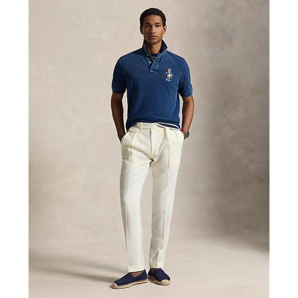 Polo Ralph Lauren Мужская классическая сетчатая рубашка-поло с изображением медвежонка Polo Mnpokni1n824104410