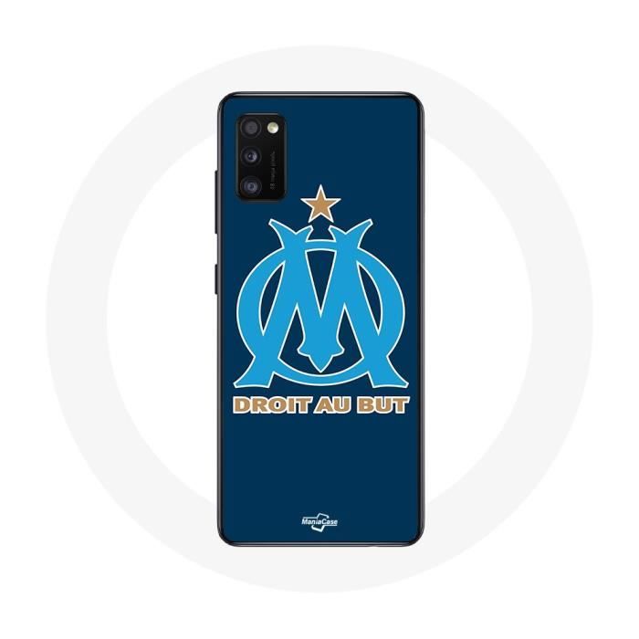 Чехол для Samsung Galaxy S20 Plus Olympique de Marseille OM с синим логотипом