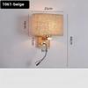 Wall Lamp  Bedroom Bedside Lamp Minimalist Wooden Indoor Lighting Fixture
