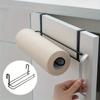 Подвесной держатель для туалетной бумаги, держатель для рулона, вешалка для полотенец в ванной, без перфорации, для кухни, ванной, удлиненная легкая стойка для хранения