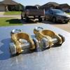 Heavy Duty Universal Battery Terminal Clamps 11mm 12mm Pure Copper for Car Marine Secure Non Slip Power Transmit