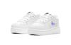 Nike Nike Air Force 1 LV8 Лазерная износостойкая Низкие Скейтбордические кроссовки Белый Младенцы и малыши CW1582-100