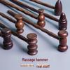 Деревянный массажный молоток из куриного крыла для терапии меридианов спины, плеч и шеи