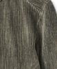 NOIRER Two-Tone Velvet Ribbed Structure T-Shirt (Dusty Beige)