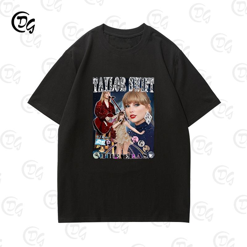 The Male and Female Fans Wore The Same Pure Cotton Shortsleeved Tshirt As The Singers Album Concert To Show Their Support