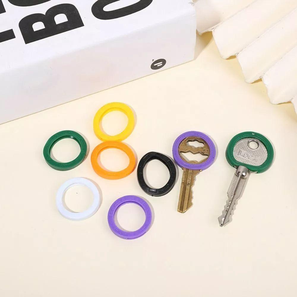 Эластичный колпачок для ключей, многоцветный чехол для ключей, высококачественные верхние части для ключей