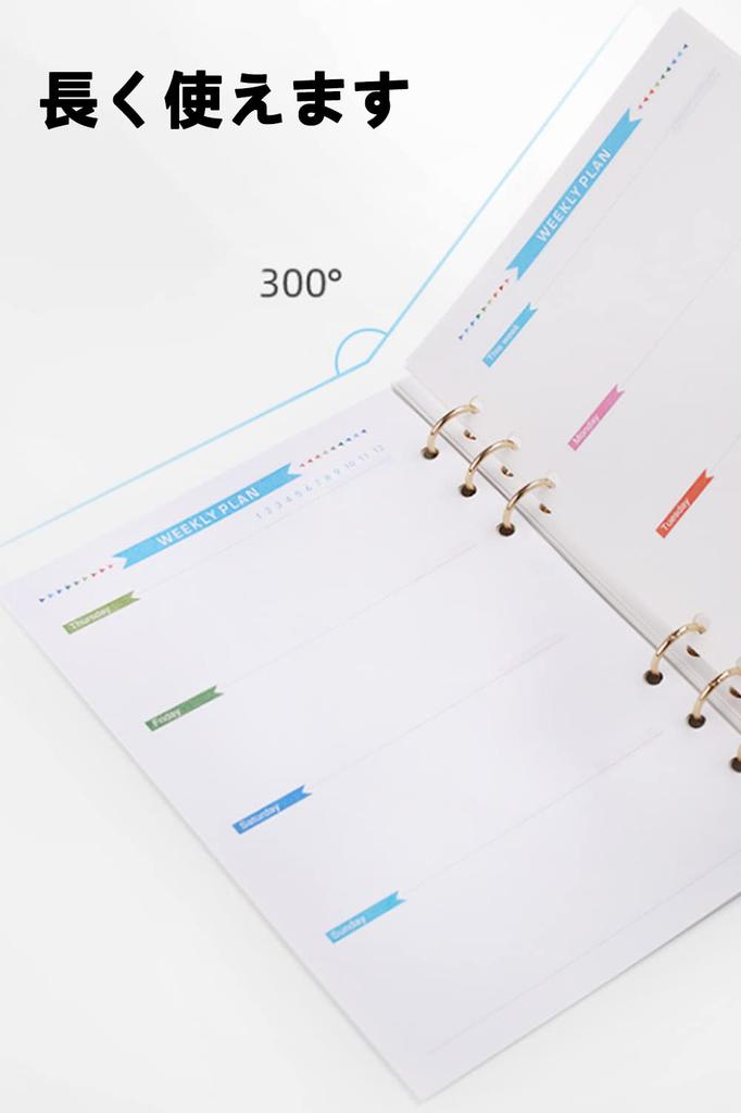 YFFSFDC Binder Bookbinding Binding 20mm Hole for Vocabulary Document Albums Set of Loose-Leaf Rings, Mechanism, Diameter, Notebooks, Storage,