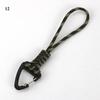 20 Styles Paracord Keychain High Strength Emergency Survival Parachute Cord Keychain  Outdoor Tool