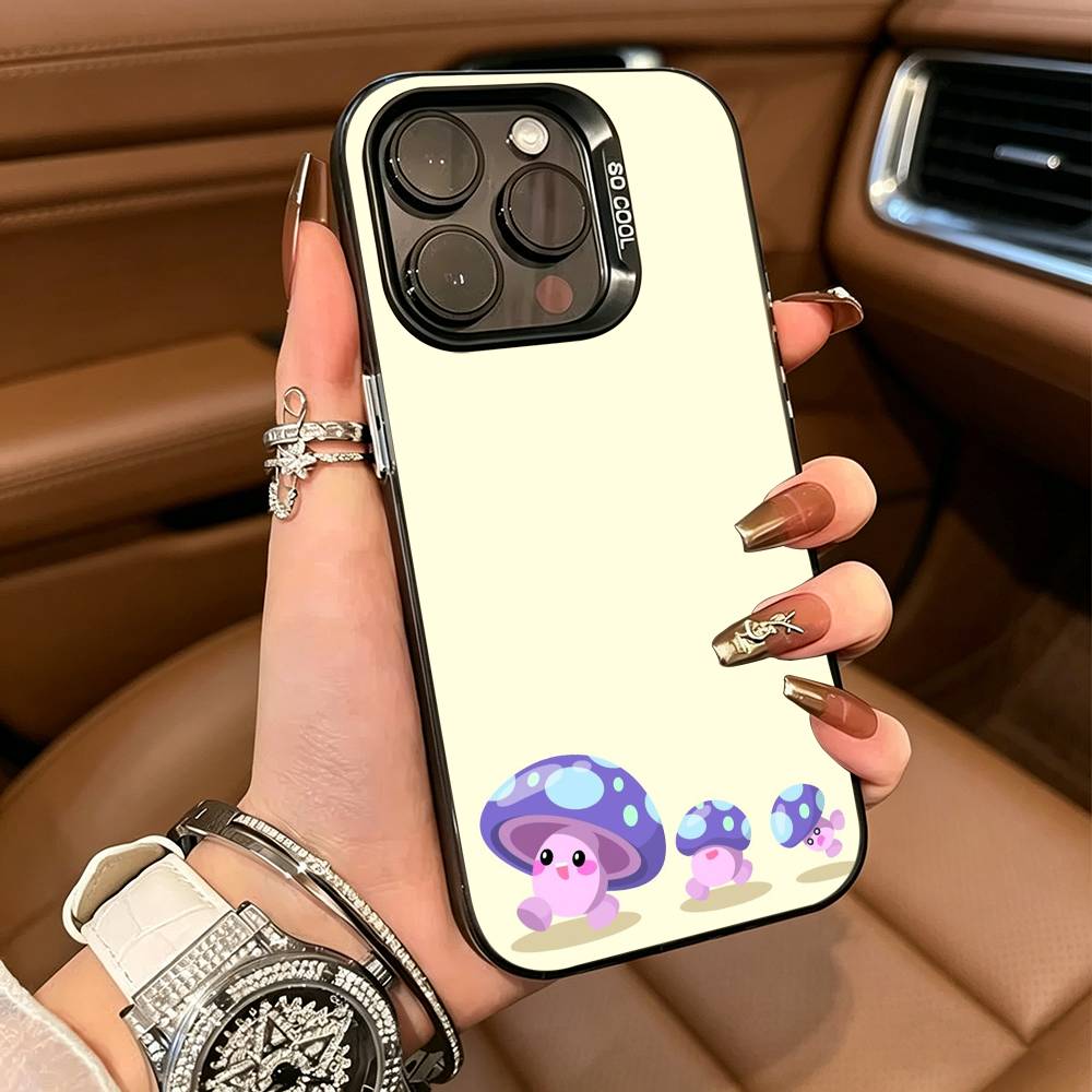 Game Adopt Me For iPhone 17 16 15 14 13 12 11 Pro Max XS 17 Air Silicone Colored Silver Bumper Cover